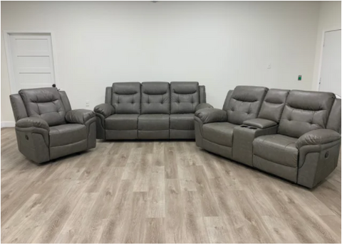 Noah 3pc Reclining Set