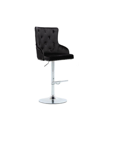 Bella Collection Black Bar Stool