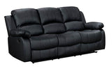 Henry-Black 3pc Reclining Set