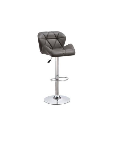 Grey Bucket Seat Bar Stools