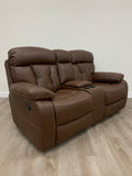 Luis Brown Reclining 3PC Set