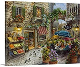 Rains Rustle II by Leonid Afremov Canvas Wall Art Picture Print for Home Decor
