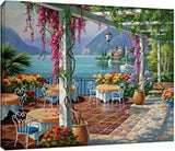 Rains Rustle II by Leonid Afremov Canvas Wall Art Picture Print for Home Decor